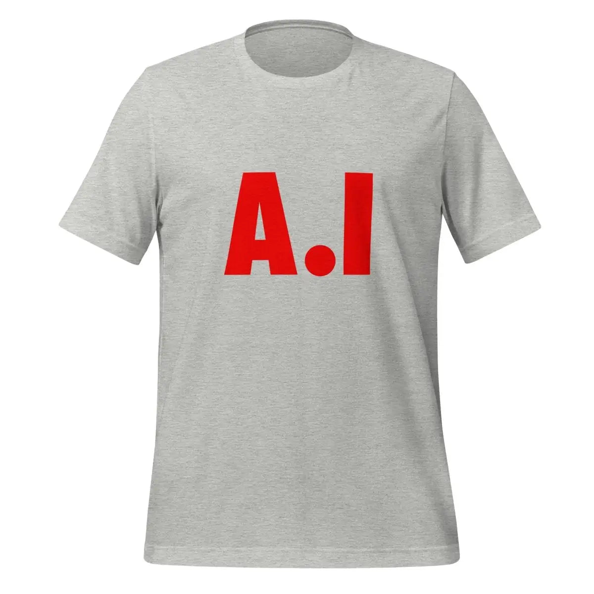 Red A.I T-Shirt (unisex) - Athletic Heather / M