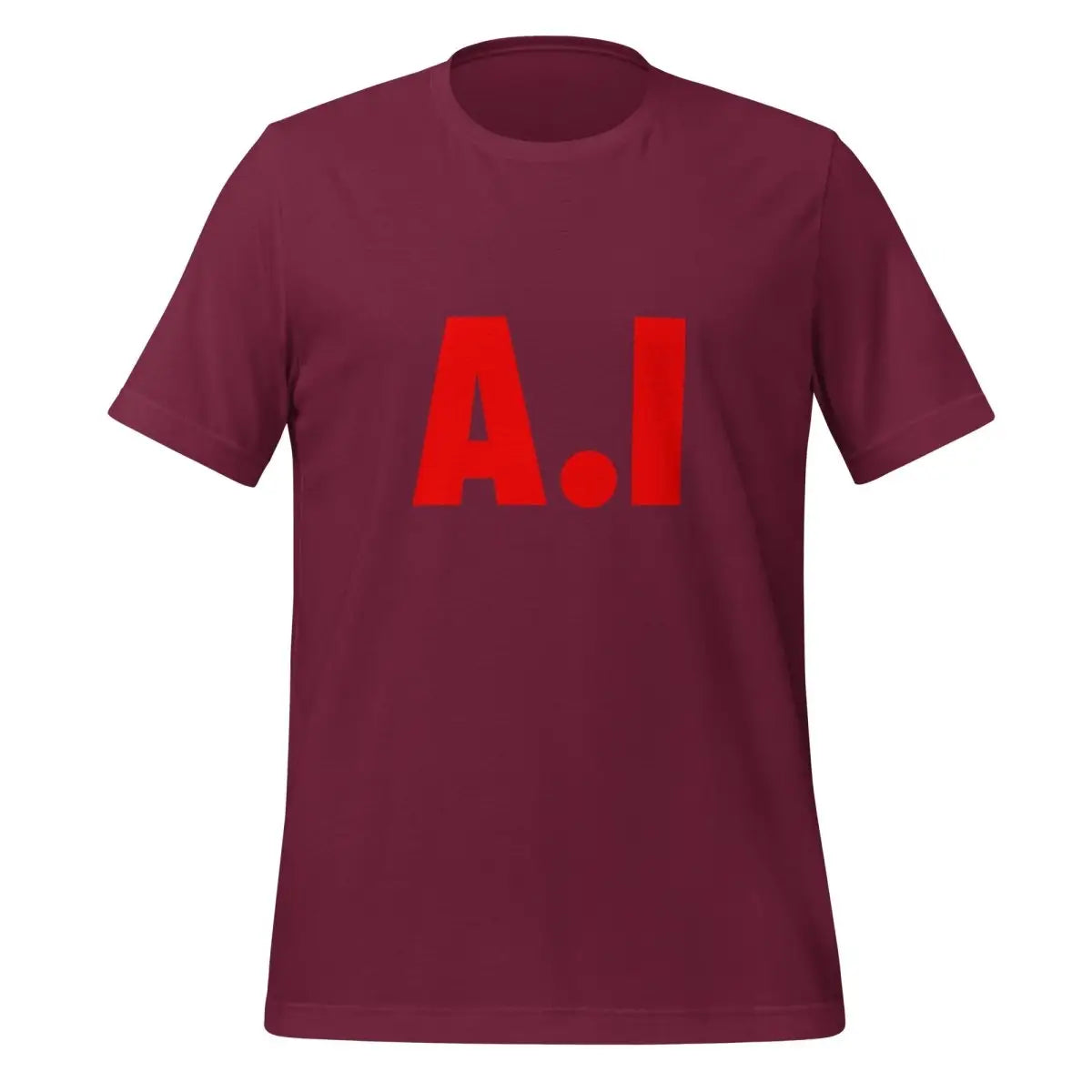 Red A.I T-Shirt (unisex) - Maroon / M