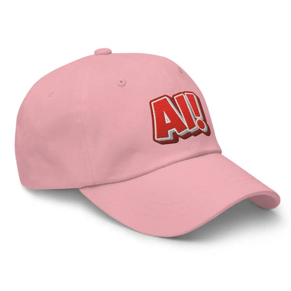 Red Comic AI! True-Color Embroidered Cap