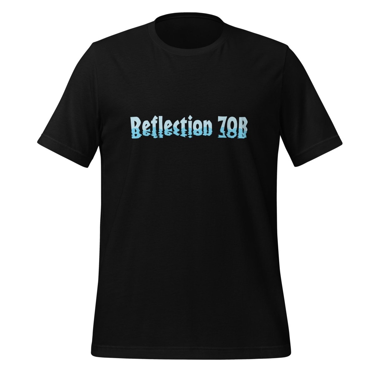 Reflection 70B Water Reflection T-Shirt (unisex) - Black - AI Store