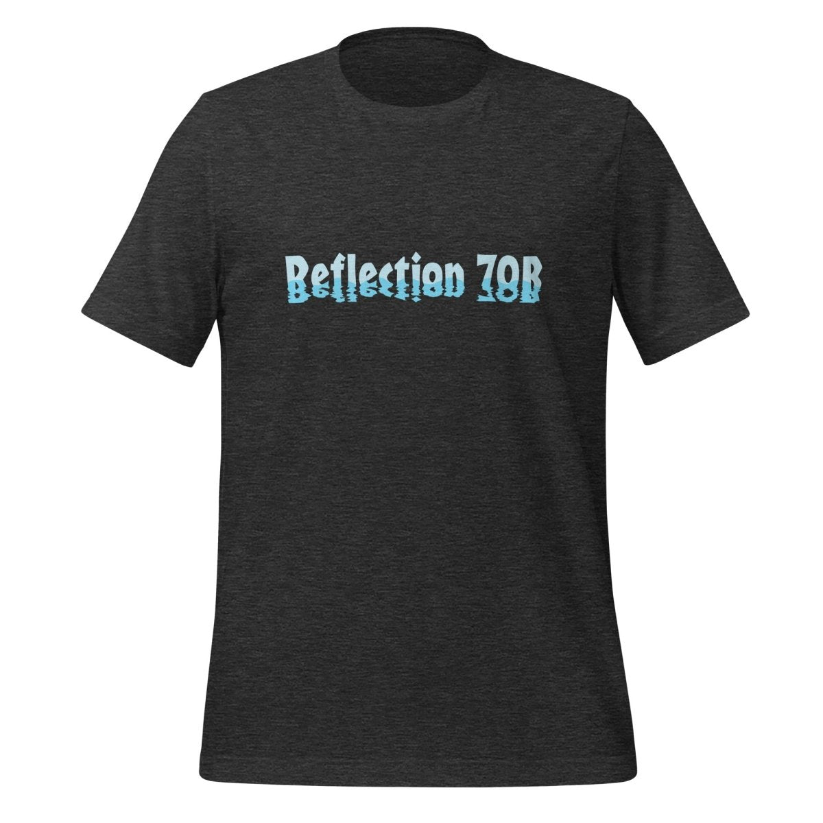 Reflection 70B Water Reflection T-Shirt (unisex) - Dark Grey Heather - AI Store