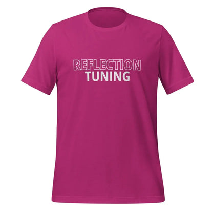 Reflection Tuning T-Shirt (unisex) - Berry / M