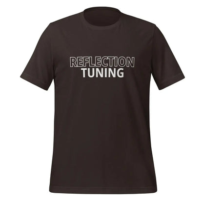 Reflection Tuning T-Shirt (unisex) - Brown / M