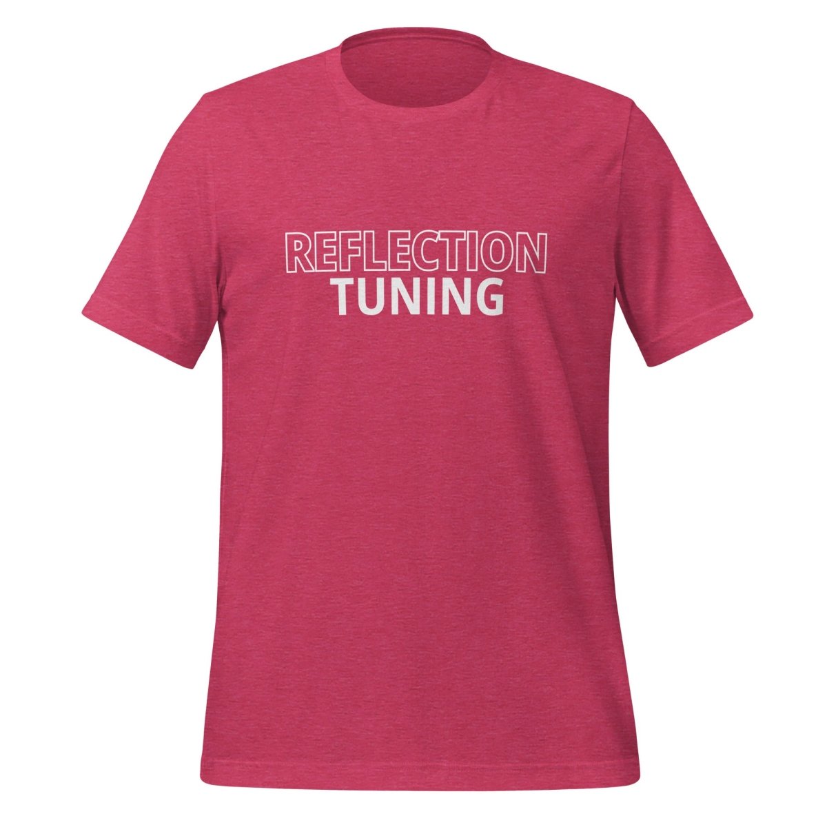 Reflection Tuning T-Shirt (unisex) - Heather Raspberry - AI Store