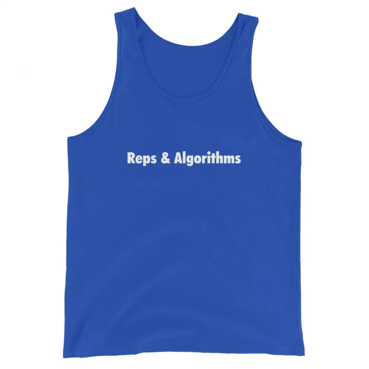 Reps & Algorithms Tank Top - True Royal / M