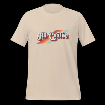 The Retro Ai Critic T-shirt (unisex).