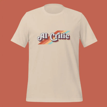 The Retro Ai Critic T-shirt (unisex).