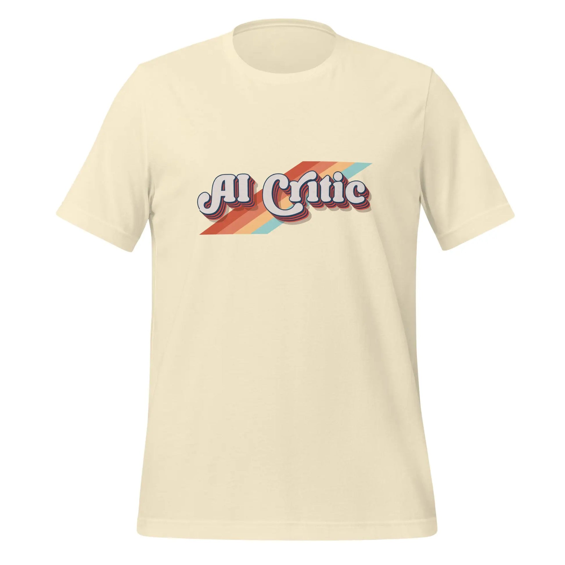 Retro AI Critic T-Shirt (unisex) - Natural / M