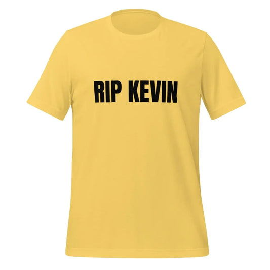 The Rip Kevin (mitnick) T-shirt (unisex) m / Yellow.