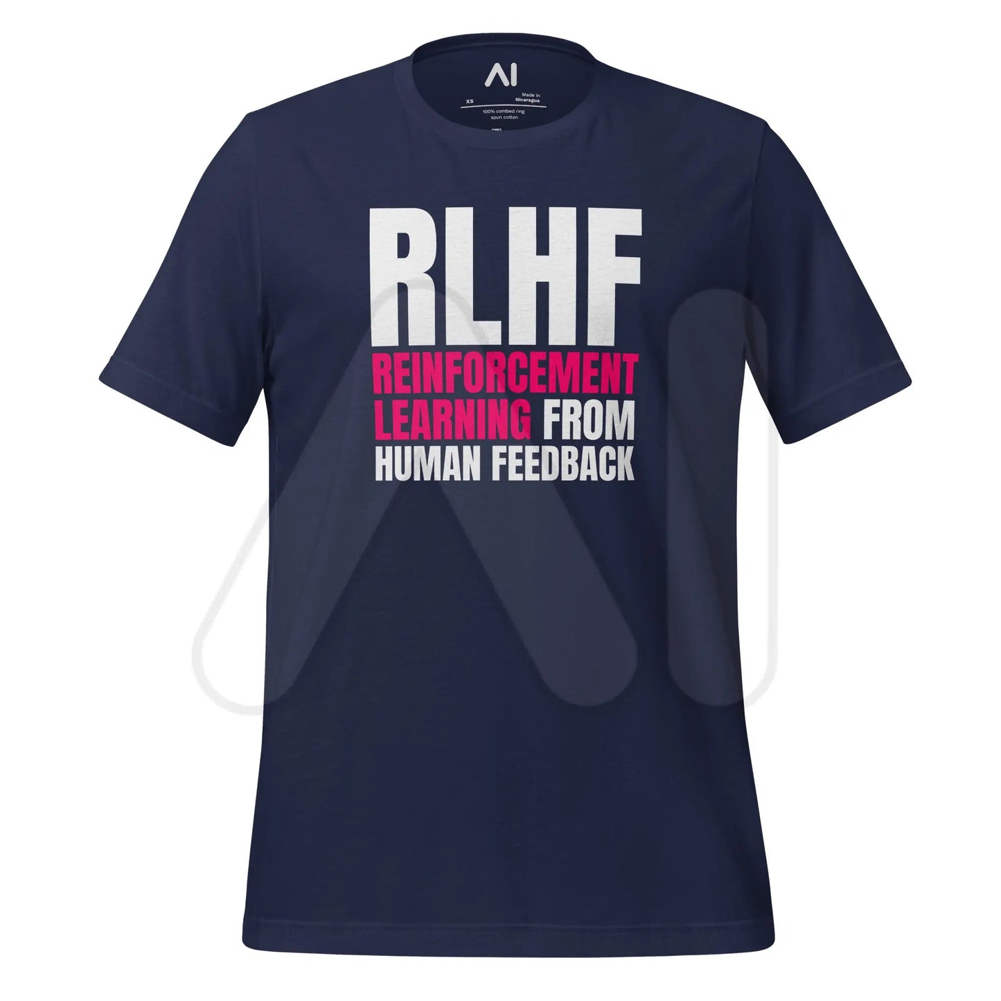 RLHF T-Shirt 2 (unisex) - Navy / M