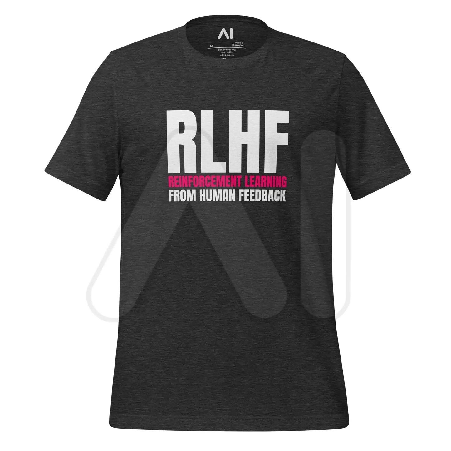 RLHF T-Shirt (unisex) - Dark Grey Heather / M