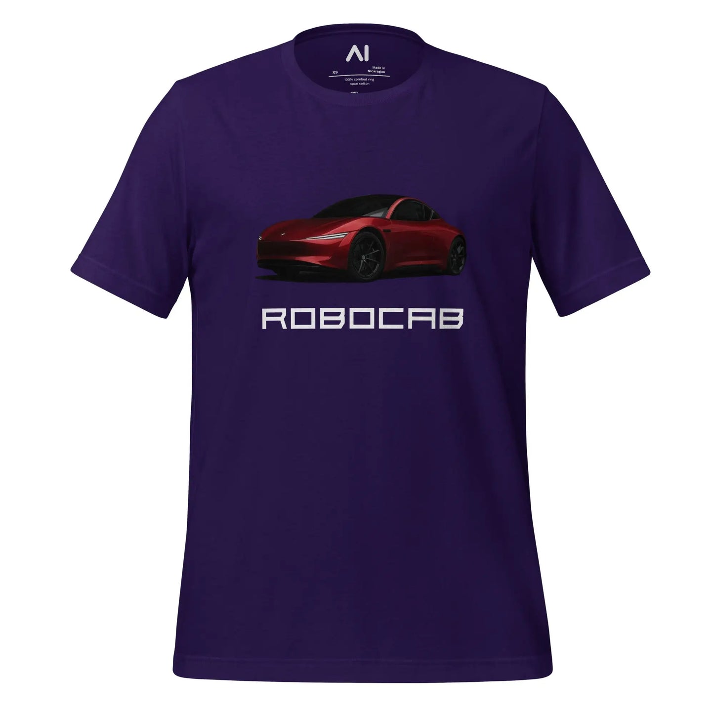 Robocab T-Shirt (unisex) - Team Purple / M