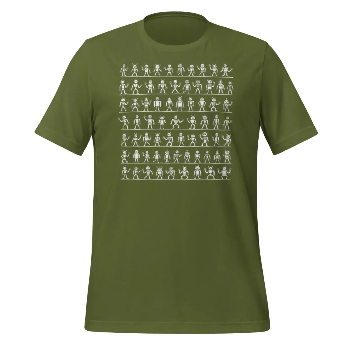 The Roboglyphs T-shirt (unisex) Olive / m.