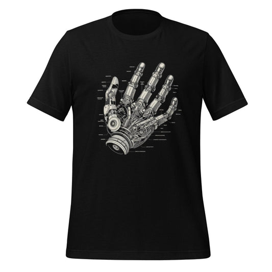 Robot Hand T - Shirt (unisex) - Black - AI Store