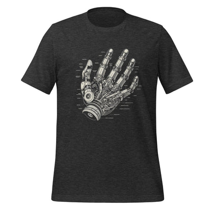 Robot Hand T - Shirt (unisex) - Dark Grey Heather - AI Store