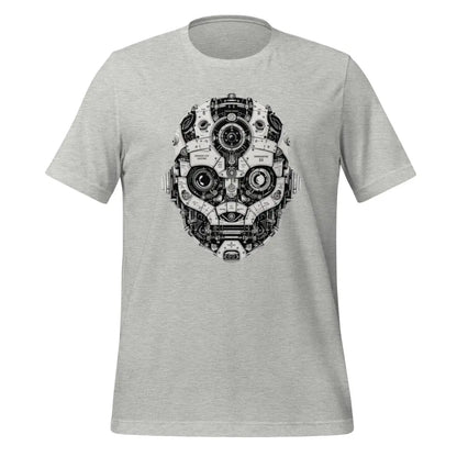 Robot Head T-Shirt (unisex) - Athletic Heather / M