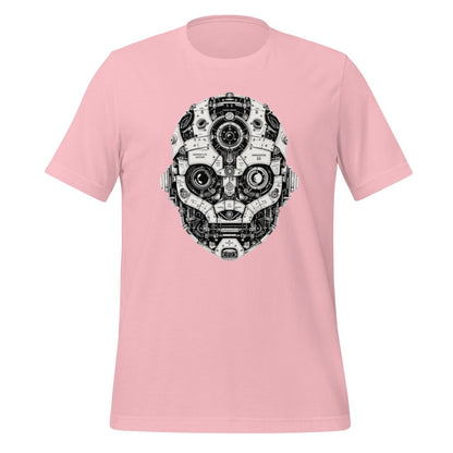 Robot Head T-Shirt (unisex) - Pink - AI Store