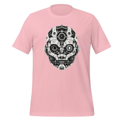 Robot Head T-Shirt (unisex) - Pink / M