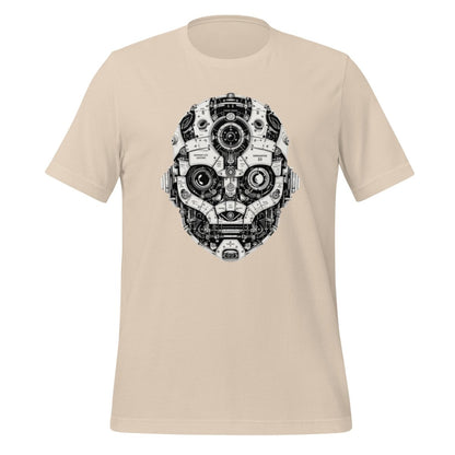 Robot Head T-Shirt (unisex) - Soft Cream - AI Store