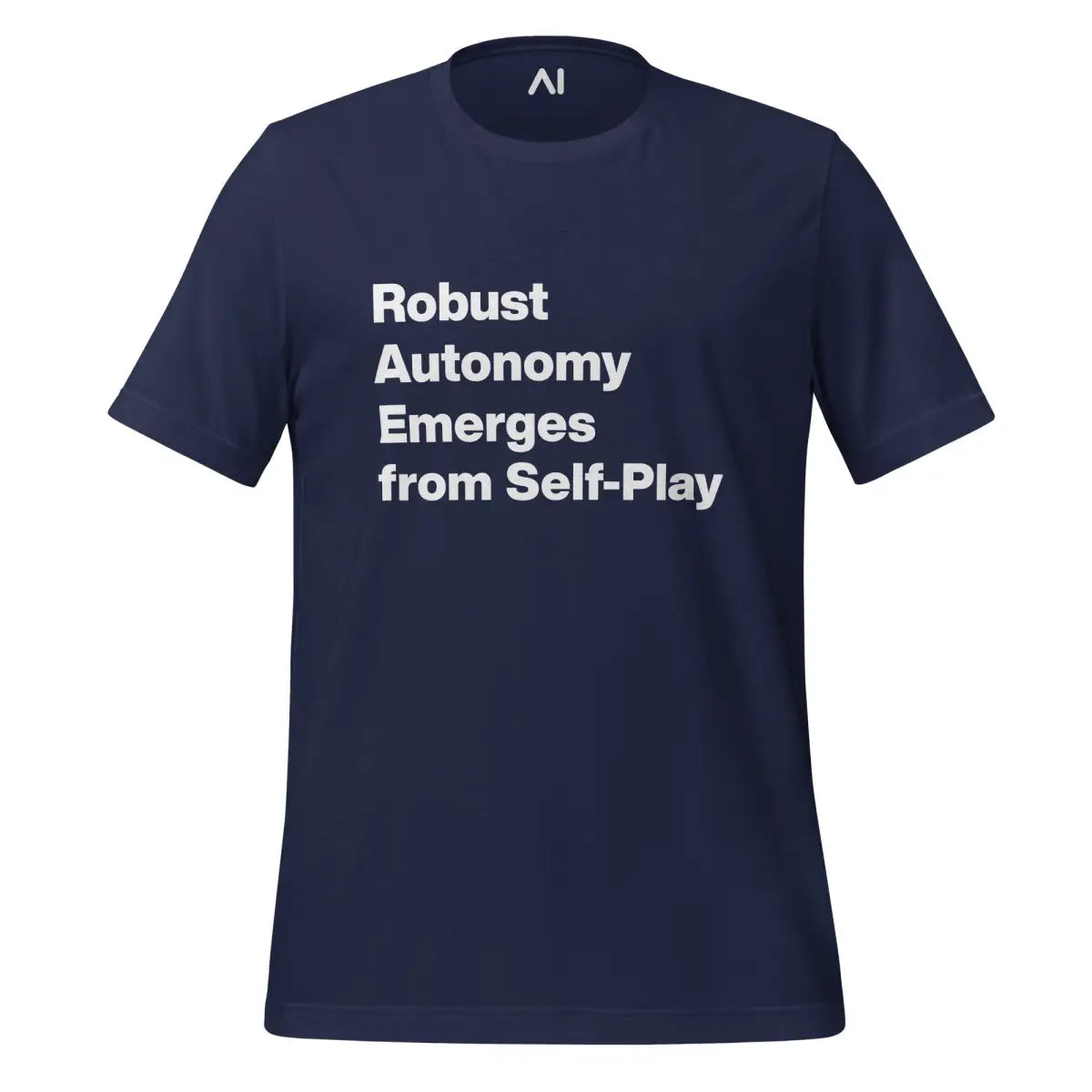 Robust Autonomy Emerges from Self-Play T-Shirt (unisex) - Navy / M