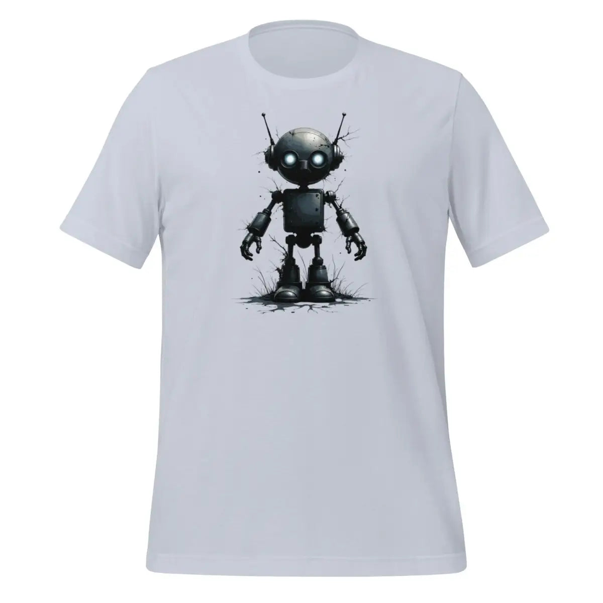 Rorschach Test Robot T-Shirt (unisex) - Light Blue / M