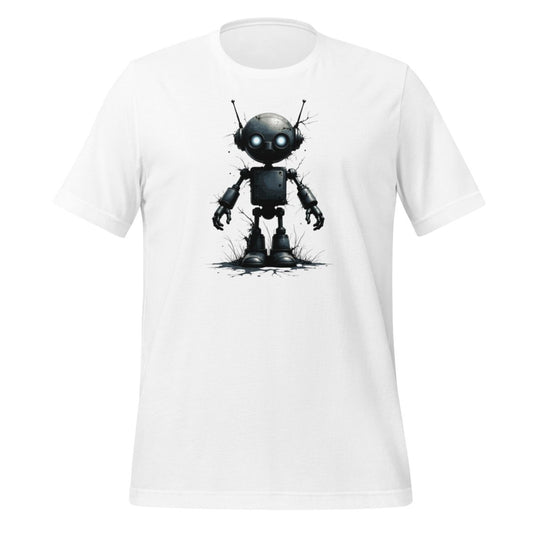 Rorschach Test Robot T-Shirt (unisex) - White - AI Store