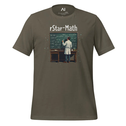 rStar-Math Mathematician T-Shirt (unisex) - Army / M