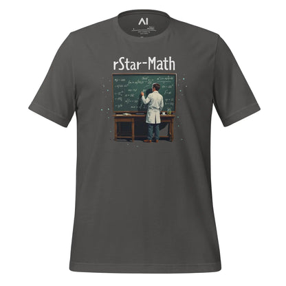 rStar-Math Mathematician T-Shirt (unisex) - Asphalt / M