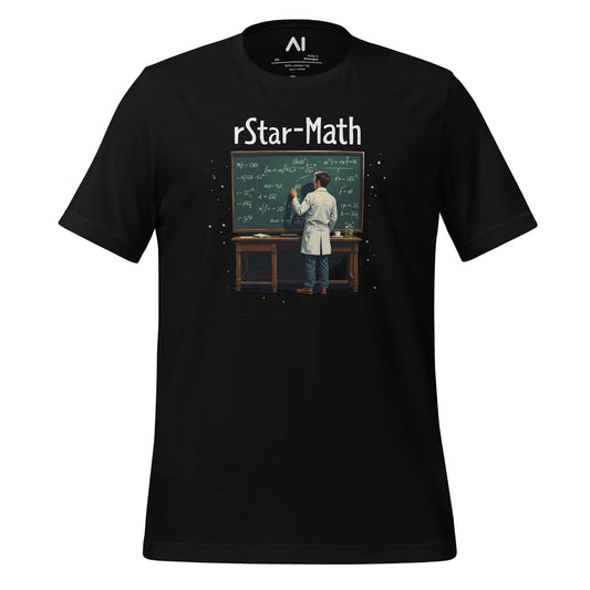 rStar-Math Mathematician T-Shirt (unisex) - Black / M