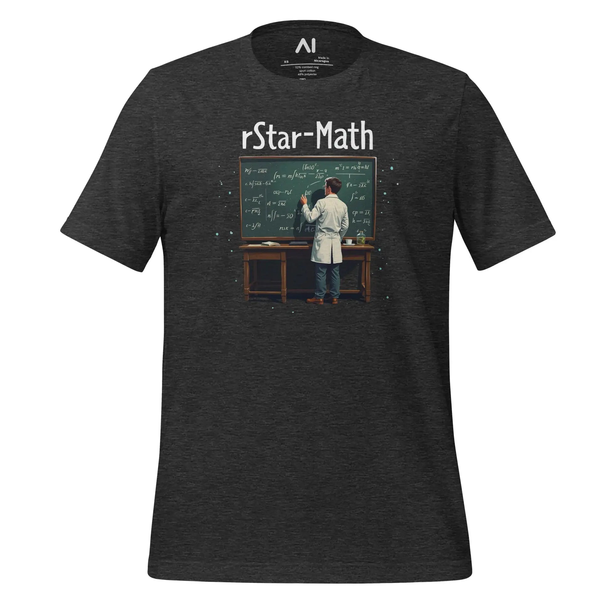 rStar-Math Mathematician T-Shirt (unisex) - Dark Grey Heather / M