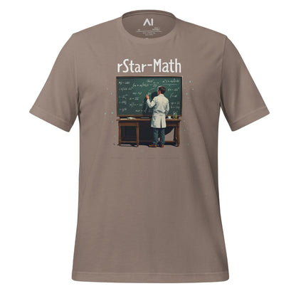 rStar-Math Mathematician T-Shirt (unisex) - Pebble / M