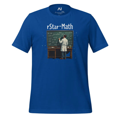 rStar-Math Mathematician T-Shirt (unisex) - True Royal / M