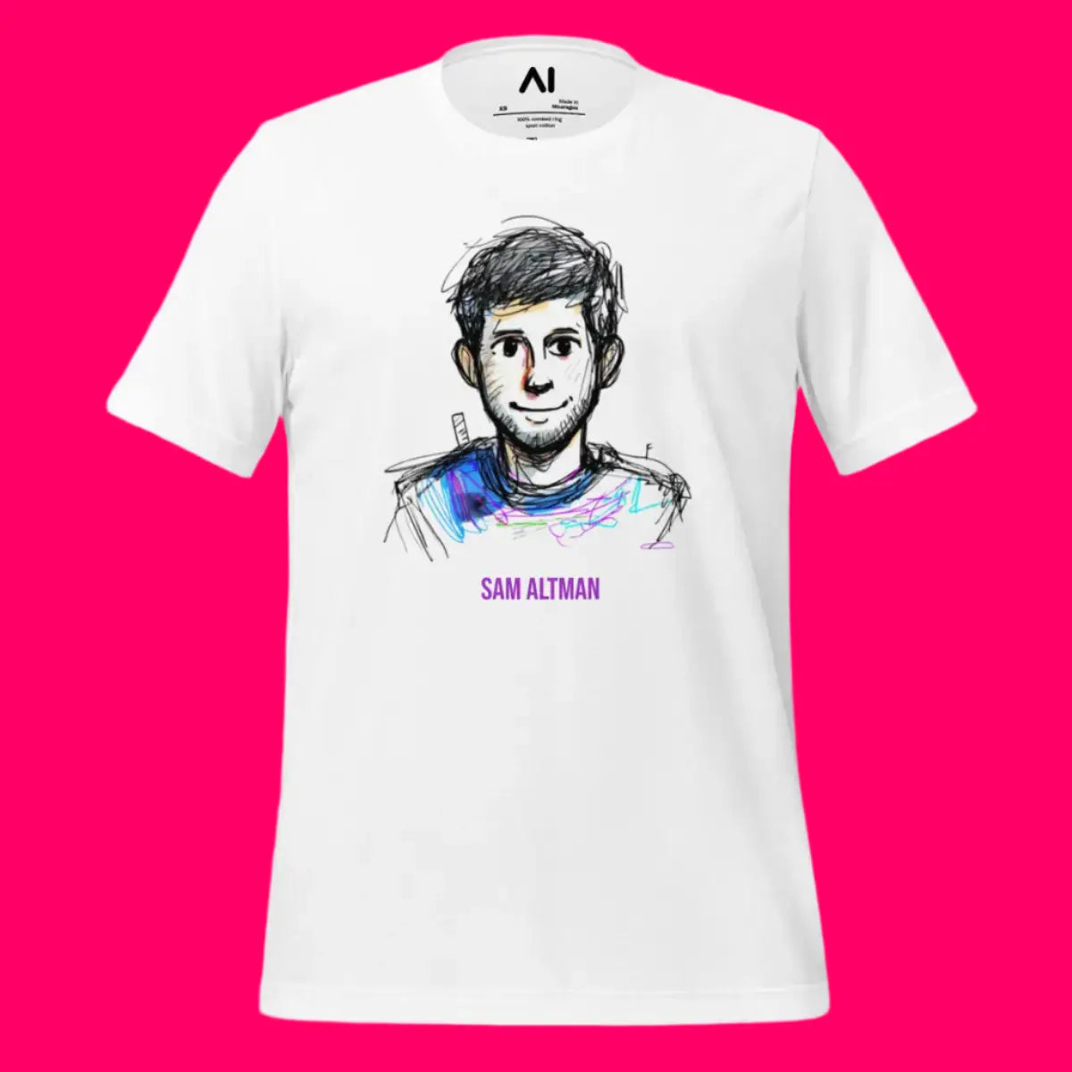 Sam Altman Sketch T-Shirt (unisex)