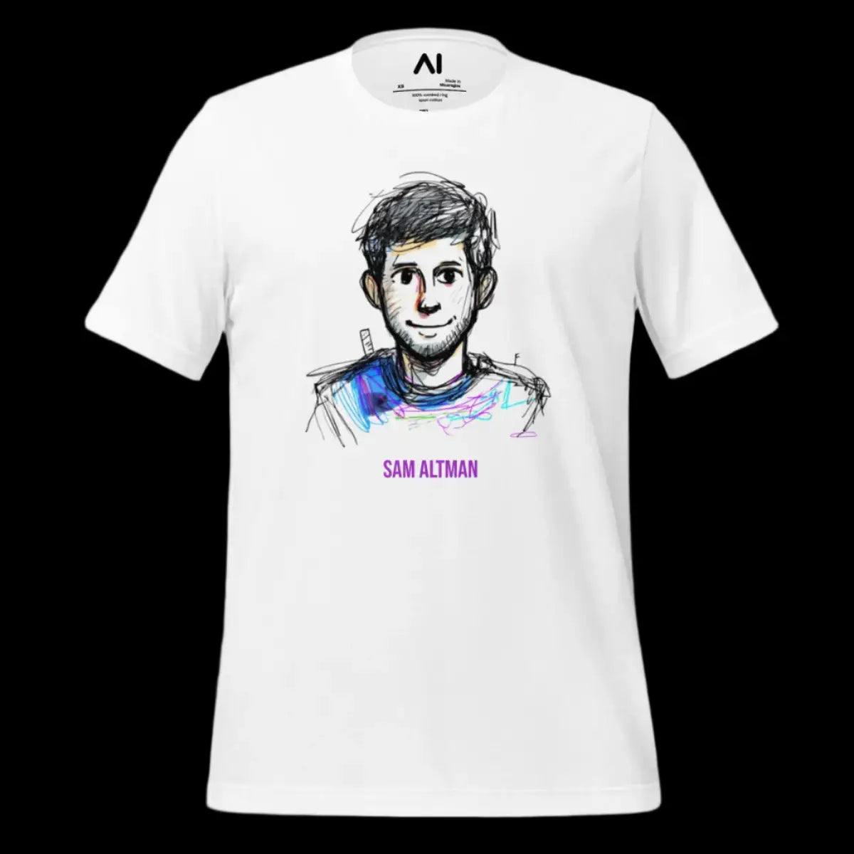 Sam Altman Sketch T-Shirt (unisex)