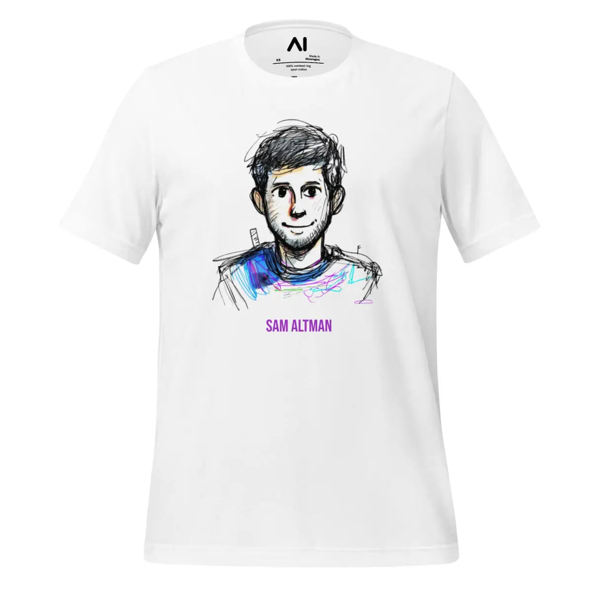 Sam Altman Sketch T-Shirt (unisex) - M