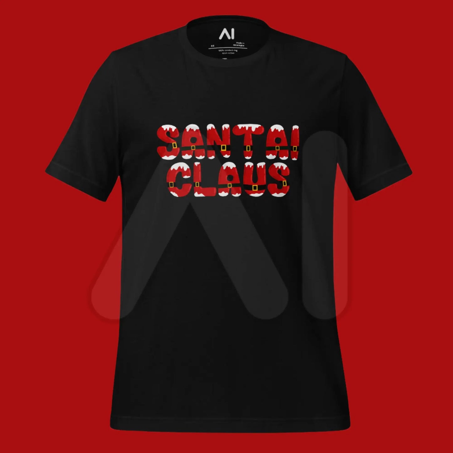 The Santai Claus T-shirt (unisex).