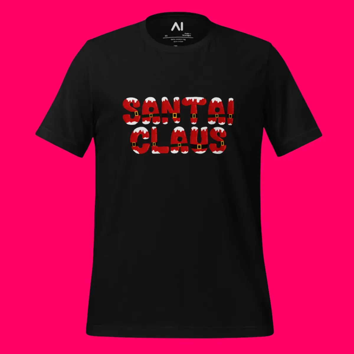 The Santai Claus T-shirt (unisex).