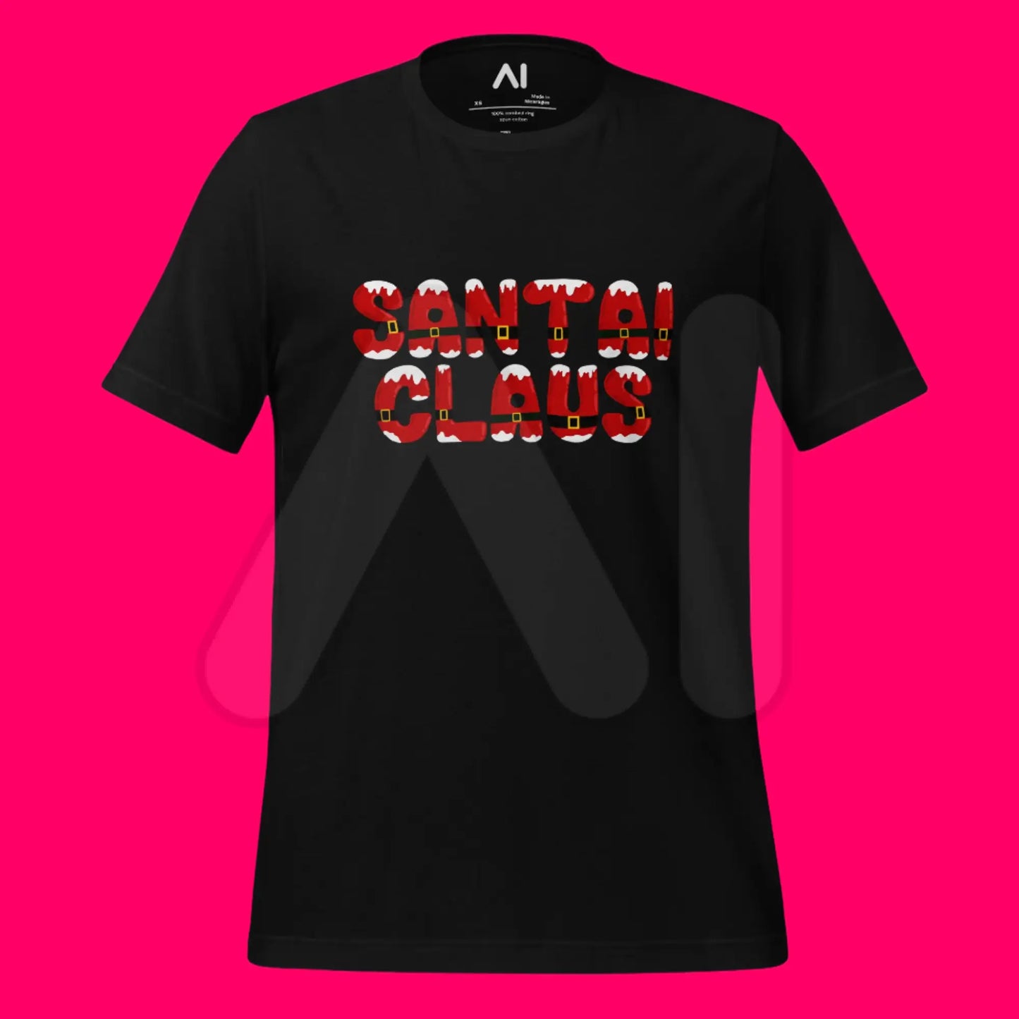 The Santai Claus T-shirt (unisex).