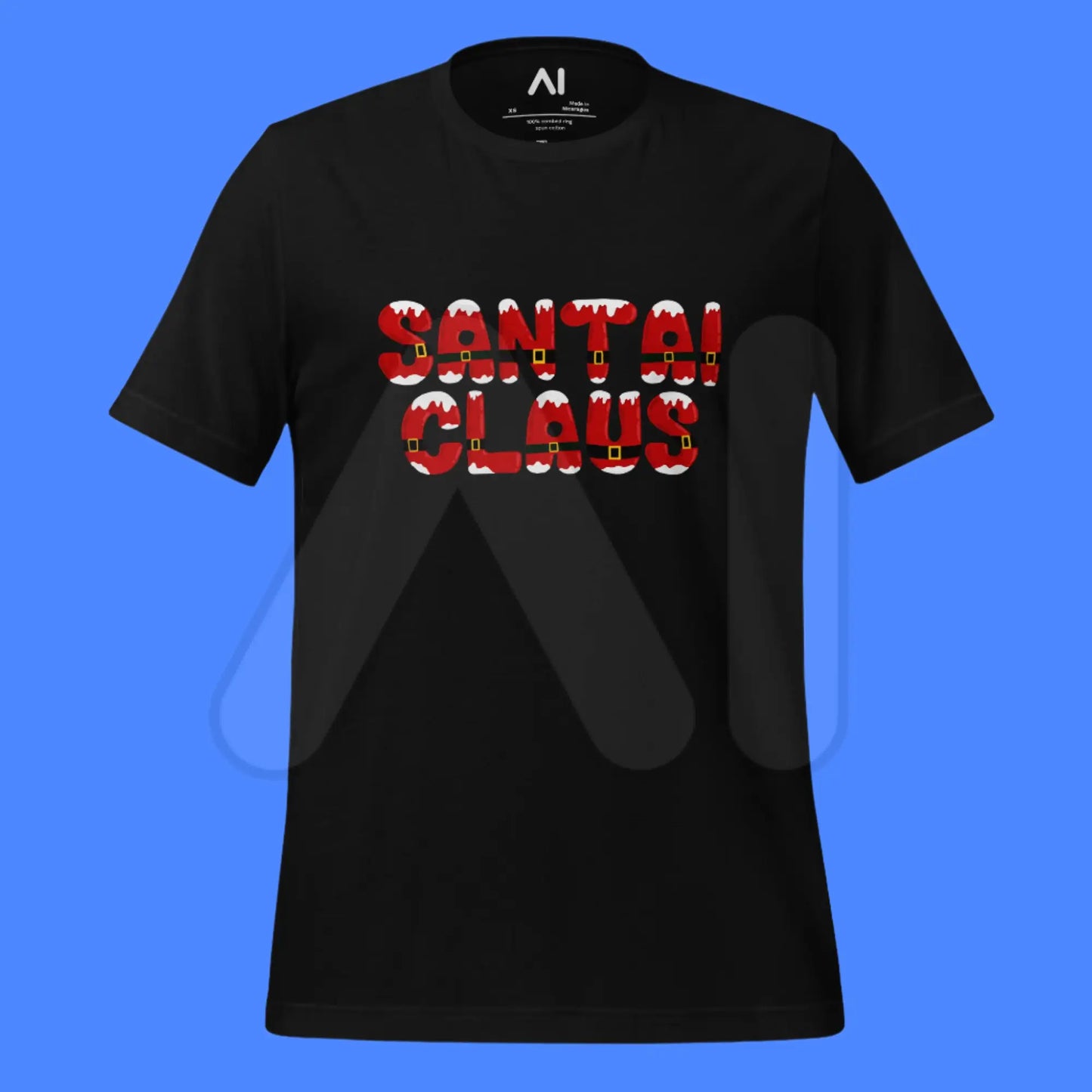 The Santai Claus T-shirt (unisex).