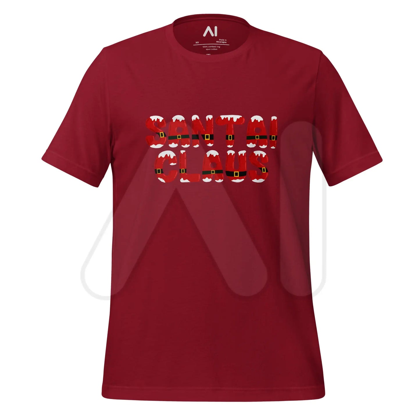 SANTAI CLAUS T-Shirt (unisex) - Cardinal / M