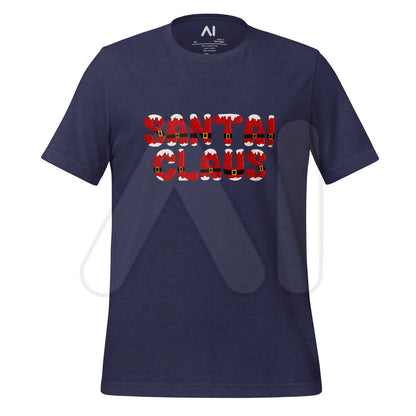 The Santai Claus T-shirt (unisex) Heather Midnight Navy / m.