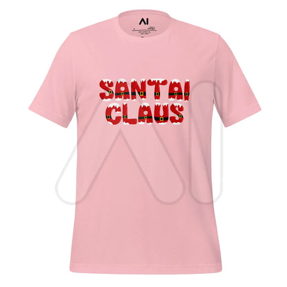 The Santai Claus T-shirt (unisex) Pink / m.