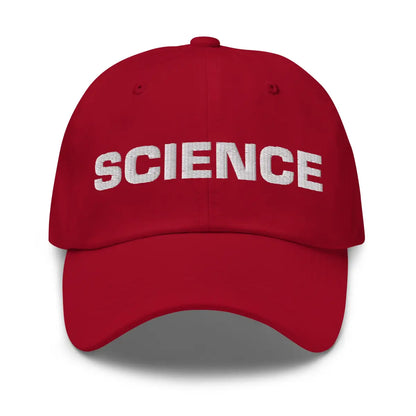 SCIENCE Cap - Cranberry