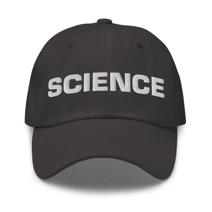 SCIENCE Embroidered Cap - Dark Grey