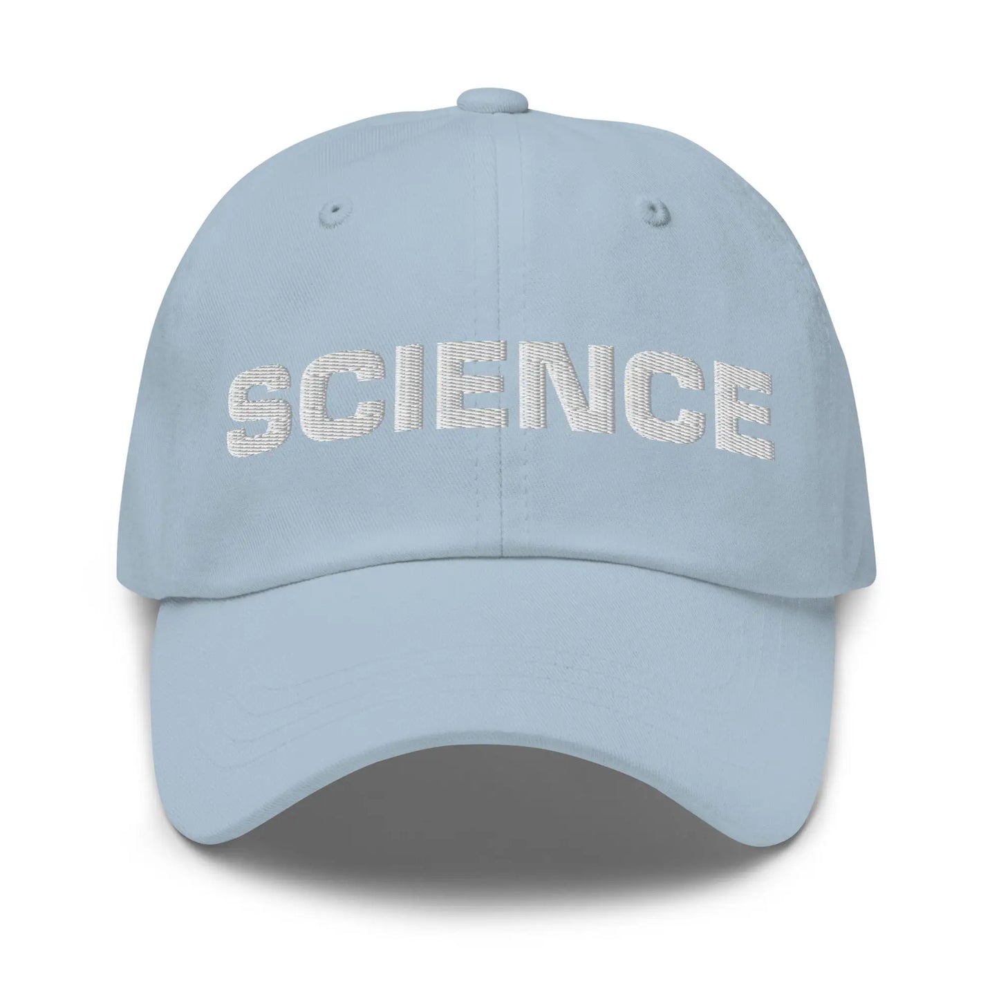 SCIENCE Embroidered Cap - Light Blue