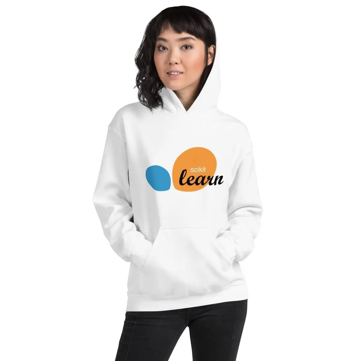 The Scikit-learn Logo Hoodie (unisex).