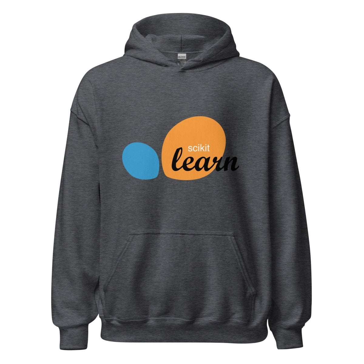 scikit - learn Logo Hoodie (unisex) - Dark Heather - AI Store