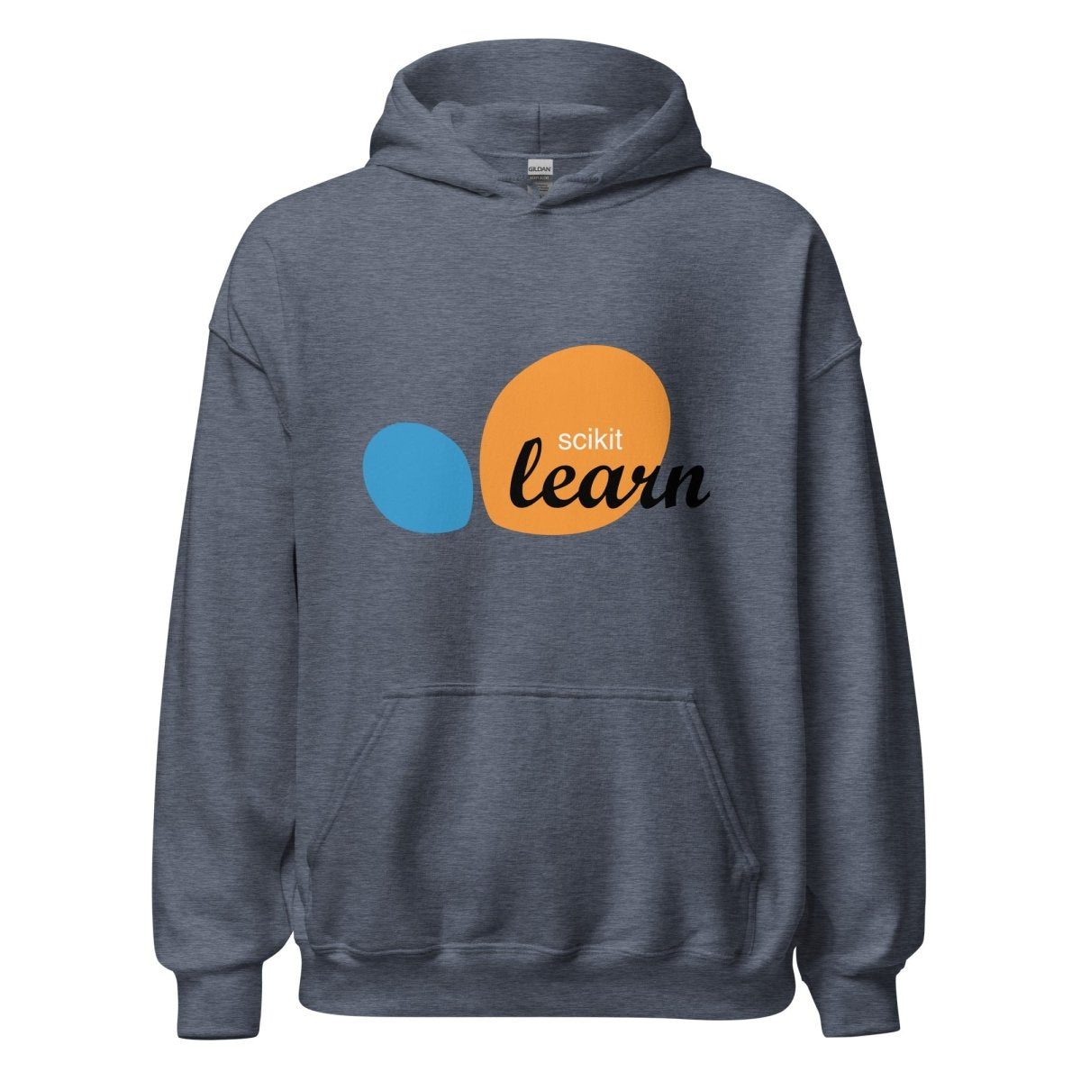 scikit - learn Logo Hoodie (unisex) - Heather Sport Dark Navy - AI Store