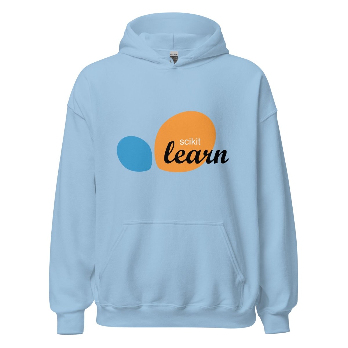 scikit - learn Logo Hoodie (unisex) - Light Blue - AI Store