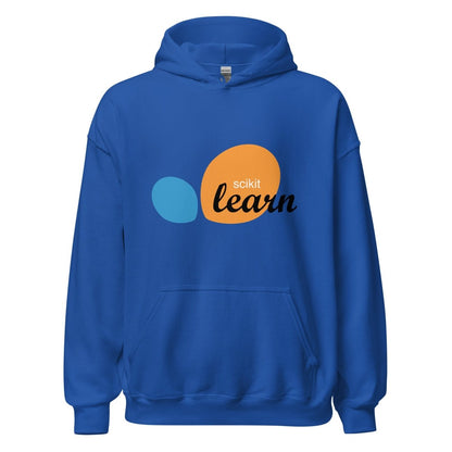 scikit - learn Logo Hoodie (unisex) - Royal - AI Store